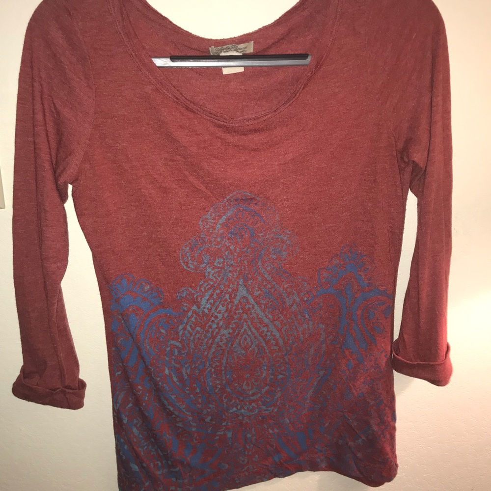 Lucky Brand Women's Long Sleeve Tee